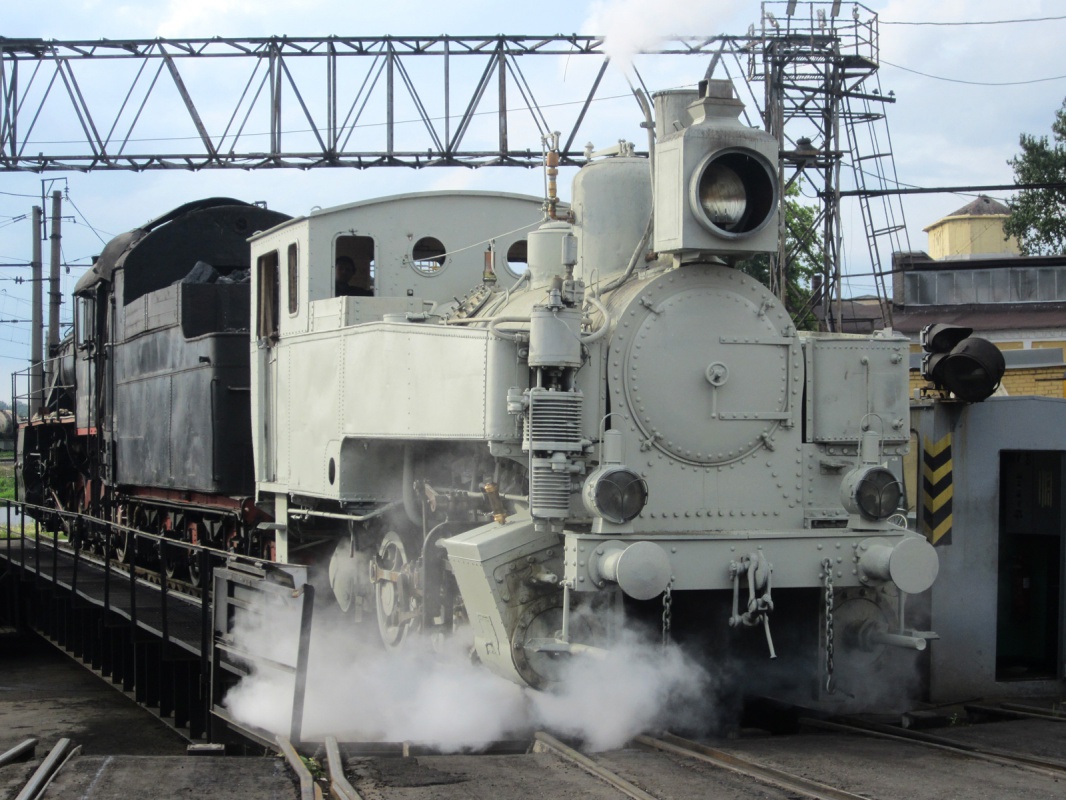 Unique 19th century retro train at EXPO 1520